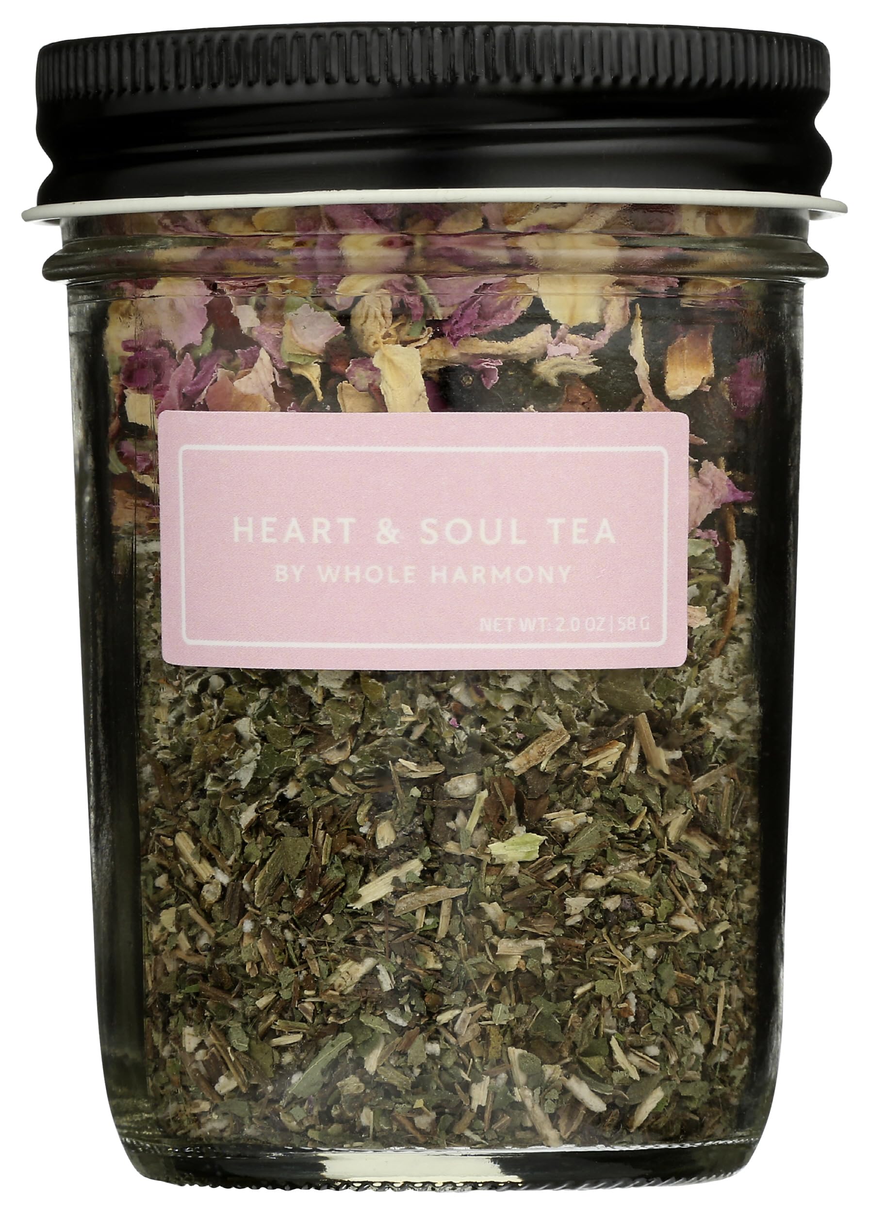 Algopix Similar Product 2 - WHOLE HARMONY Heart & Soul Tea, 2 OZ