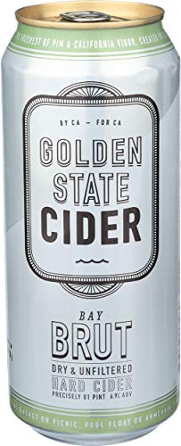 Algopix Similar Product 8 - GOLDEN STATE CIDER Brut Cider 4pk Cans