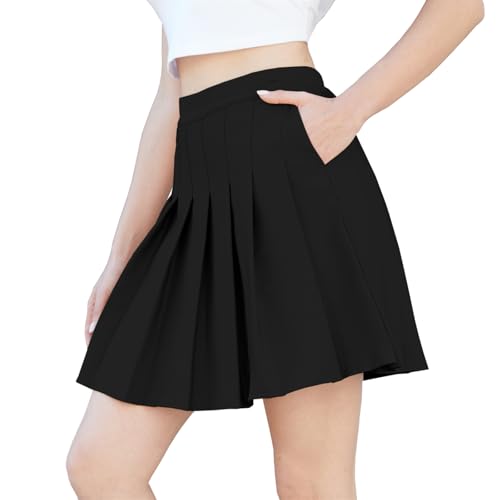 Algopix Similar Product 11 - SANGTREE Pleated School Uniform Cosplay