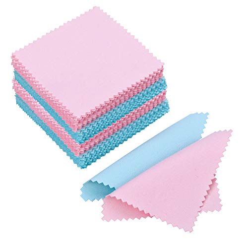 Algopix Similar Product 1 - PORTOWN 100 Pack Jewelry Cleaning Cloth