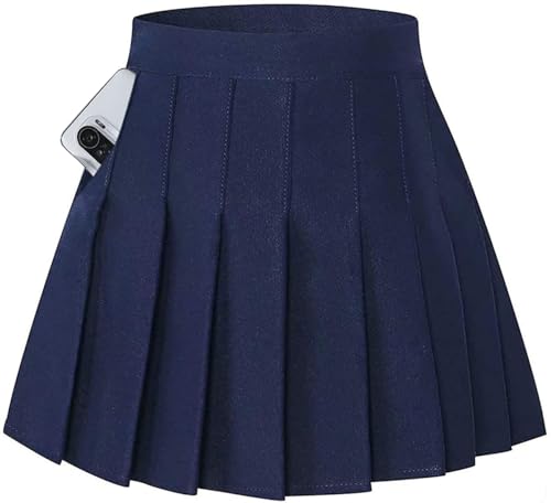 Algopix Similar Product 8 - SANGTREE Pleated School Uniform Cosplay