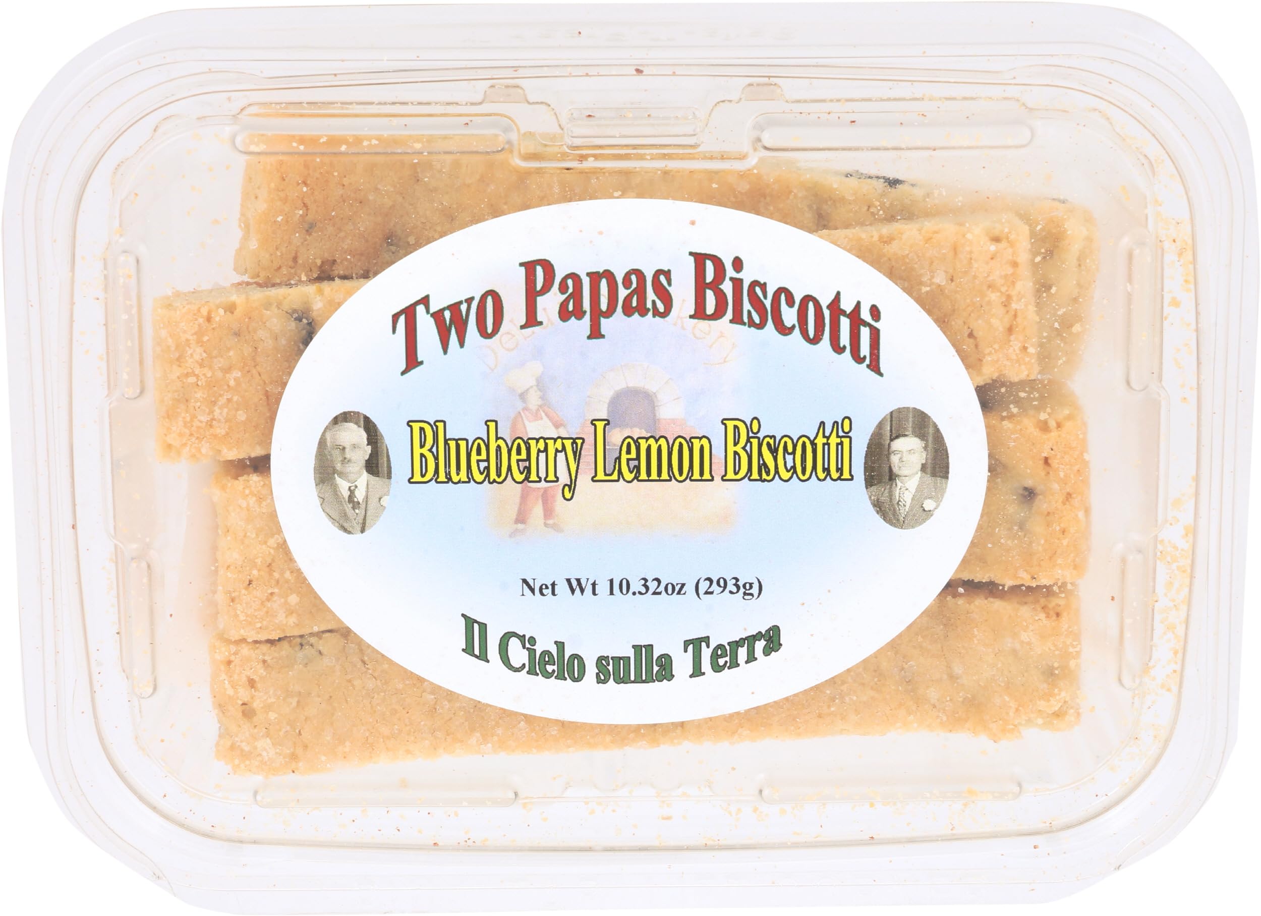 Algopix Similar Product 4 - TWO PAPAS BISCOTTI Biscotti Blueberry