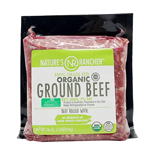 Algopix Similar Product 16 - Natures Rancher Organic Ground Beef 93