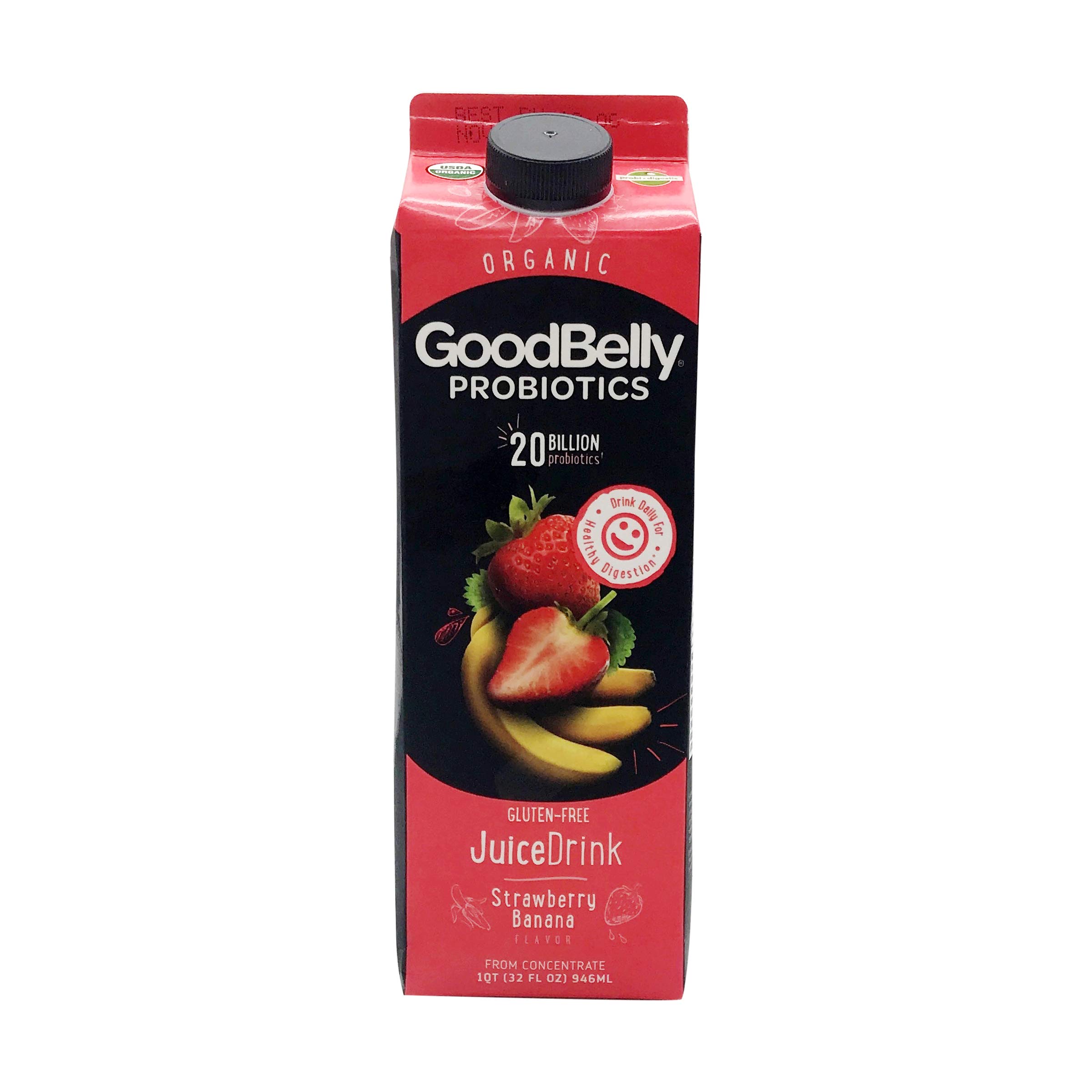 Algopix Similar Product 12 - GOODBELLY Organic Strwbrry Banana