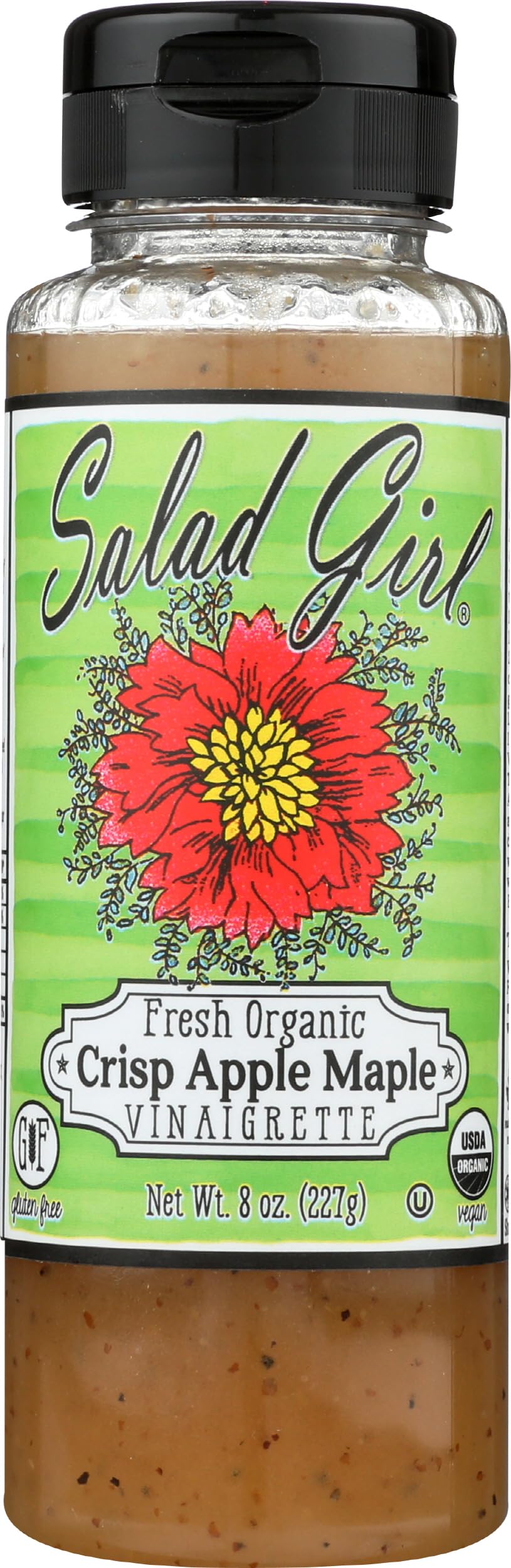 Algopix Similar Product 12 - SALAD GIRL Organic Crisp Apple Maple