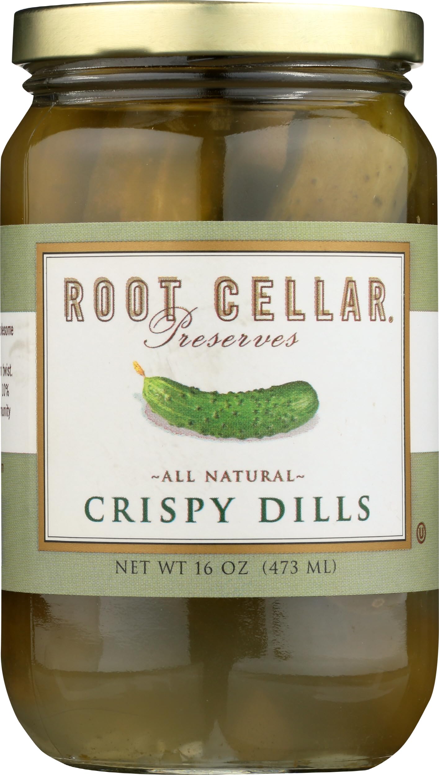 Algopix Similar Product 12 - ROOT CELLAR Pickles Dill Crispy, 16 FZ