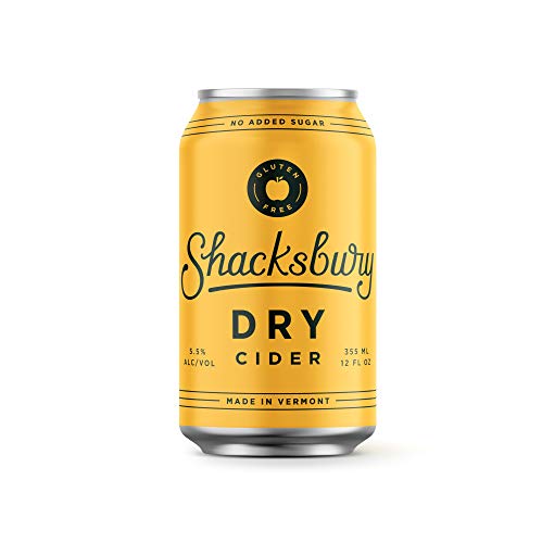 Algopix Similar Product 2 - SHACKSBURY Semi Dry Cider 4pk Cans 12