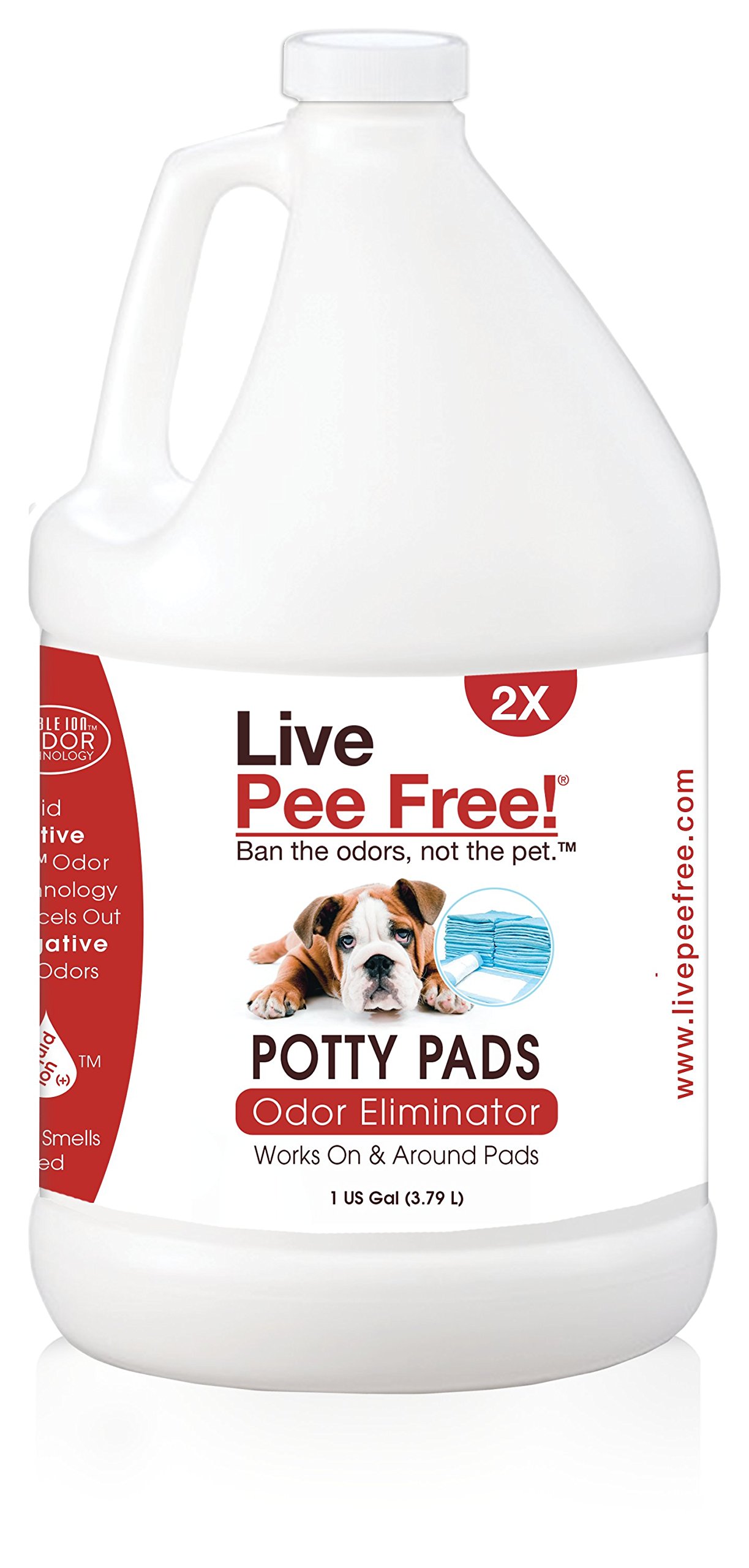 Algopix Similar Product 20 - Live Pee Free Potty Pads Urine Odor