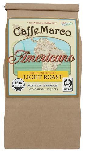 Algopix Similar Product 2 - CAFE MARCO Organic Light Roast Whole