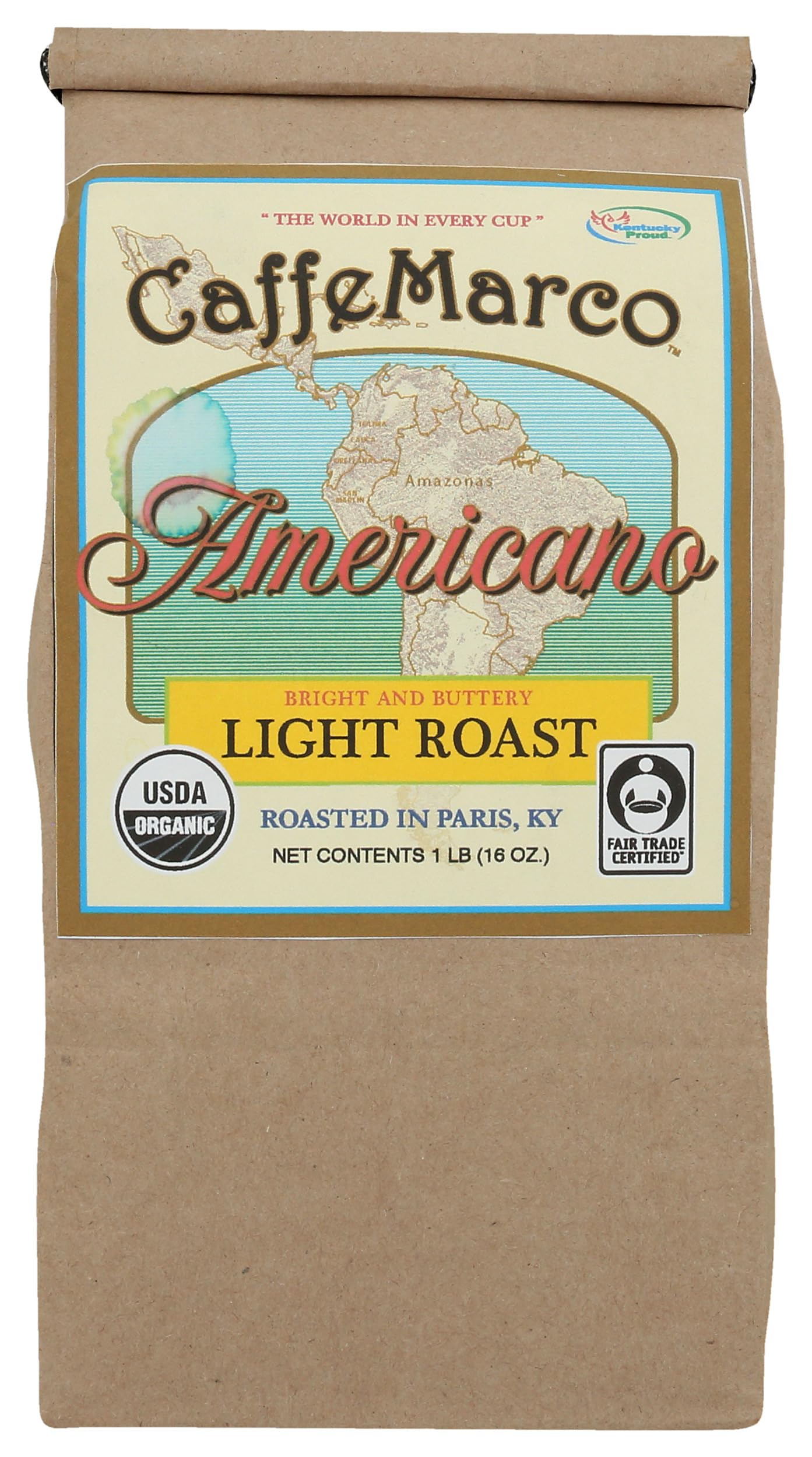 Algopix Similar Product 4 - CAFE MARCO Organic Light Roast Whole