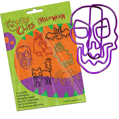 Algopix Similar Product 4 - Halloween Paper Clips for Party Favors