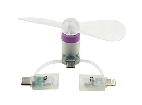 Algopix Similar Product 3 - candywirez 3in1 Portable Mobile Fan