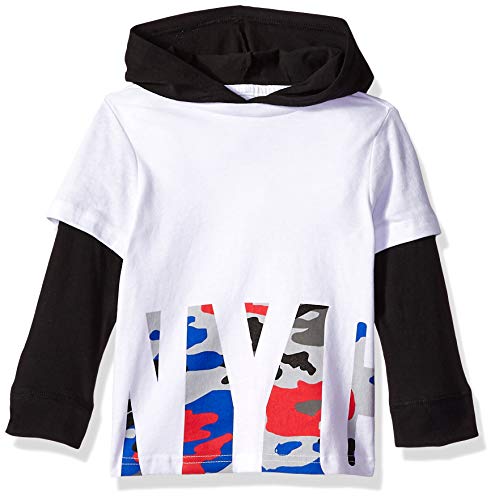 Algopix Similar Product 20 - Crazy 8 Baby Boys Long Sleeve Hooded