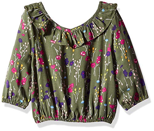 Algopix Similar Product 10 - Crazy 8 Girls Big 34 Sleeve Woven