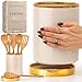 Algopix Similar Product 5 - Pink  Copper Large Sturdy Cooking