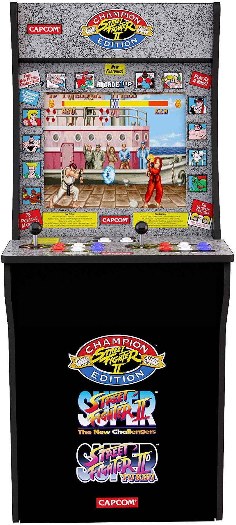 Algopix Similar Product 8 - Arcade1Up Street Fighter  Classic
