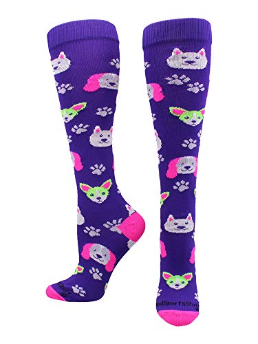 Algopix Similar Product 19 - MadSportsStuff Neon Puppy Dogs Over The