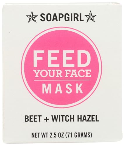 Algopix Similar Product 5 - SOAPGIRL Beet Witch Hazel Mask, 2.5 OZ