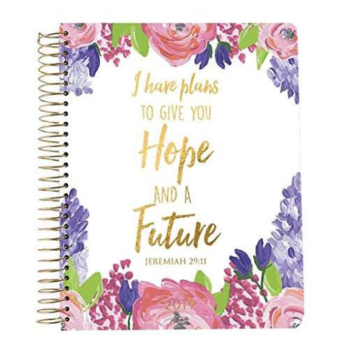 Algopix Similar Product 19 - Spiral Agenda 2019 Hope and a Future 7