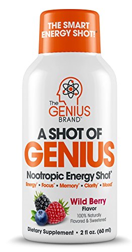 Algopix Similar Product 4 - Shot of Genius Nootropic Energy Shots