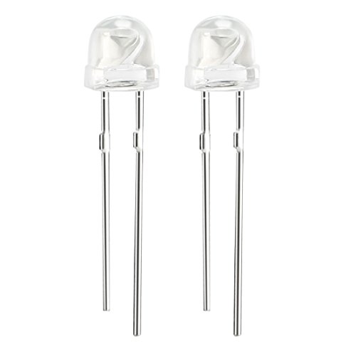 Algopix Similar Product 19 - uxcell 50pcs 5mm Red LED Diode Lights