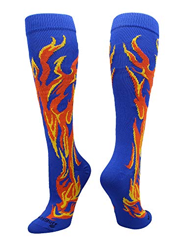 Algopix Similar Product 16 - MadSportsStuff Flame Socks Athletic