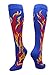 Algopix Similar Product 13 - MadSportsStuff Flame Socks Athletic