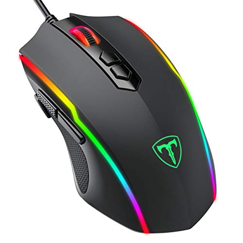 Algopix Similar Product 13 - PICTEK Gaming Mouse Wired 8
