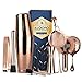 Algopix Similar Product 15 - ALOONO 11Piece Copper Boston Cocktail
