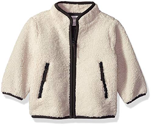 Algopix Similar Product 11 - Gymboree Baby Boys Sherpa Jacket Ivory