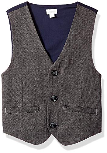 Algopix Similar Product 18 - Gymboree Boys Big Dressy Vest Grey