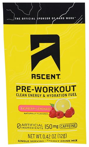 Algopix Similar Product 12 - Ascent Raspberry Lemonade PreWorkout