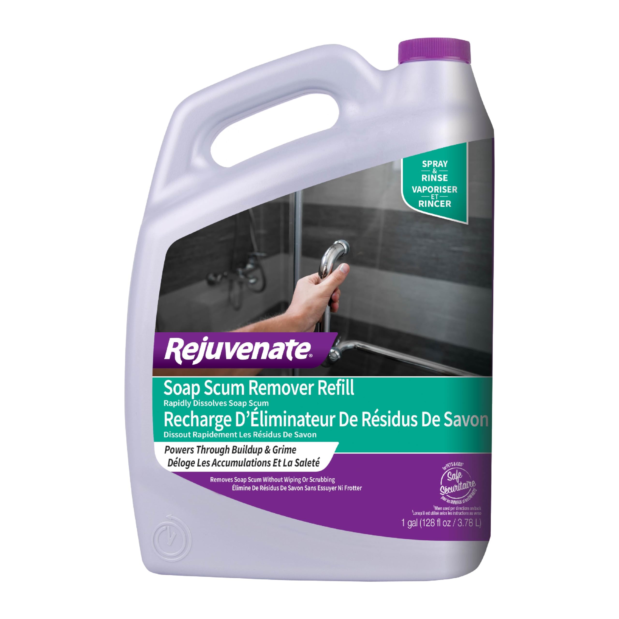 Algopix Similar Product 15 - Rejuvenate Scrub Free Soap Scum Remover
