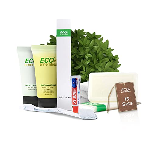 Algopix Similar Product 2 - ECO Amenities 4Piece AllinKit Travel