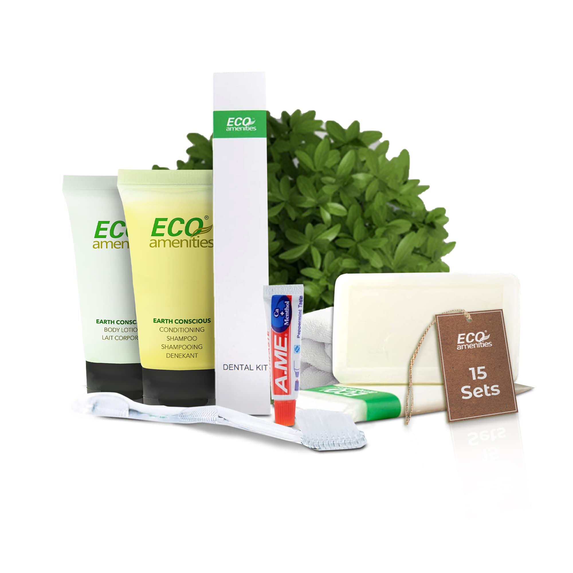 Algopix Similar Product 12 - ECO Amenities 4Piece AllinKit Travel