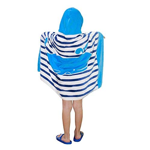 Algopix Similar Product 2 - Artown Kids Hooded Beach Towel Poncho