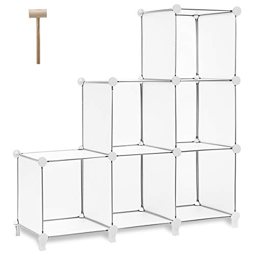 Algopix Similar Product 12 - TomCare Cube Storage 6Cube Bookshelf