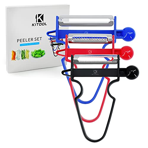 Algopix Similar Product 14 - KITOOL Upgraded Vegetable Peeler For