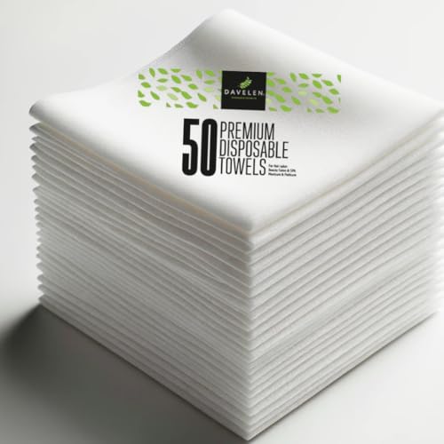 Algopix Similar Product 11 - DAVELEN Disposable Large Luxury Towels