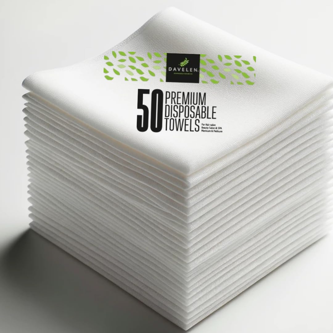 Algopix Similar Product 13 - DAVELEN Disposable Large Luxury Towels