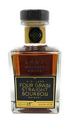 Algopix Similar Product 20 - A D Laws, Bourbon Four Grain, 375ml
