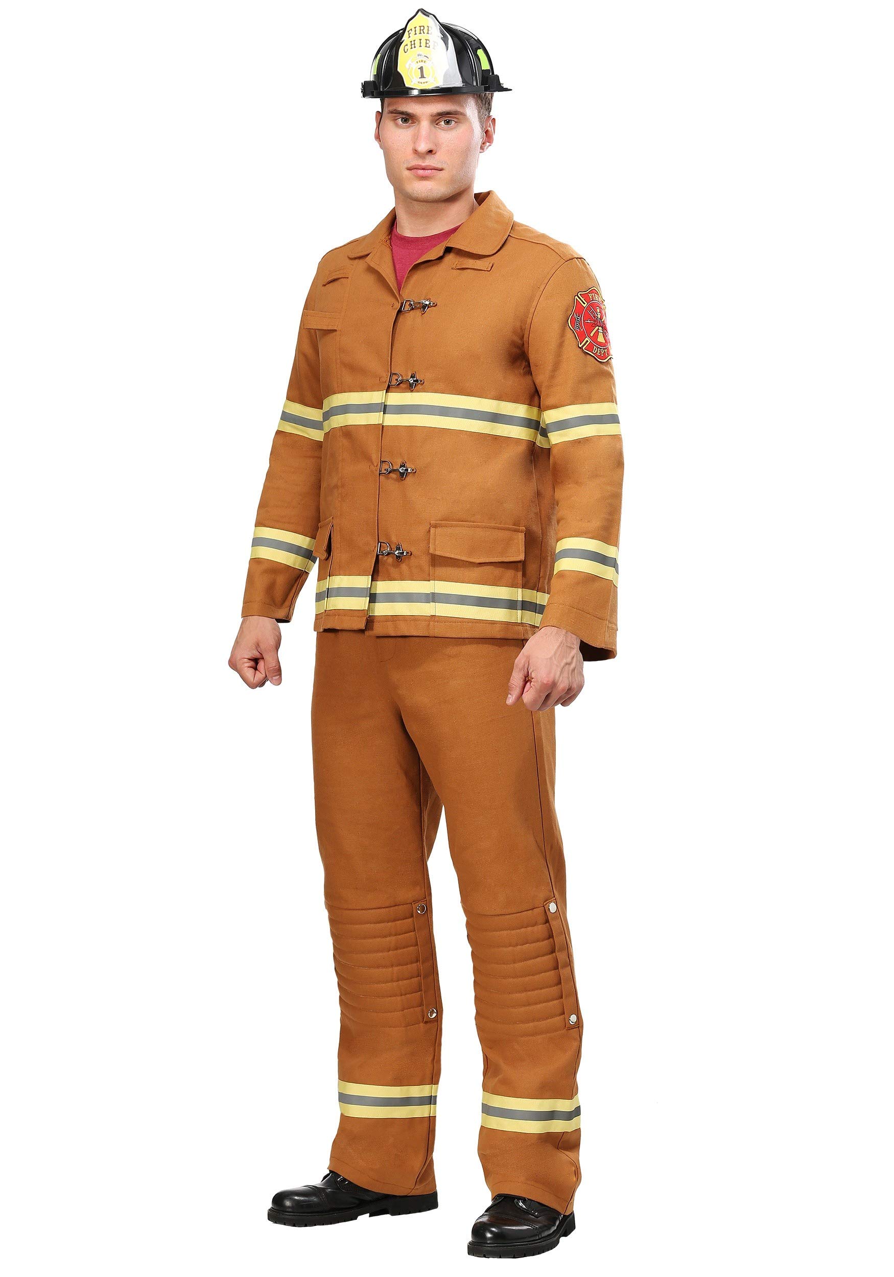 Algopix Similar Product 19 - Fun Costumes Mens Firefighter Costume