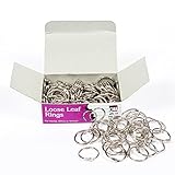 Algopix Similar Product 16 - (3 BX) Rings Loose LEAF 3/4IN