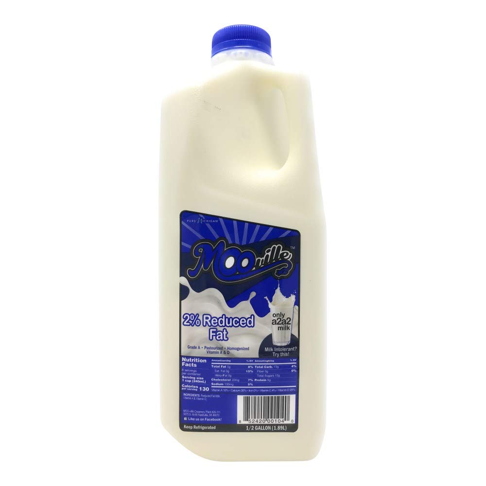 Algopix Similar Product 3 - MOOVILLE CREAMERY 2 Milk Half Gallon