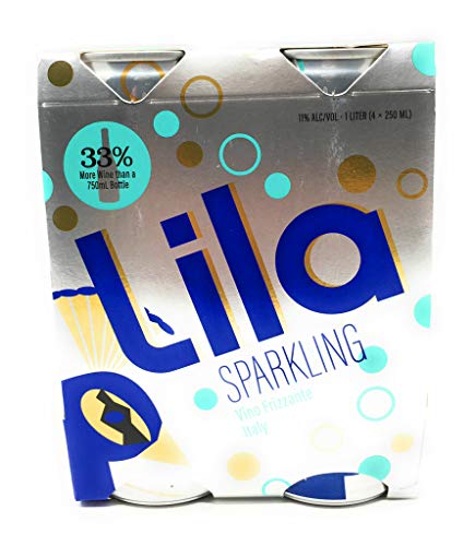 Algopix Similar Product 11 - LILA WINES Sparkling 4Pk, 250 ML