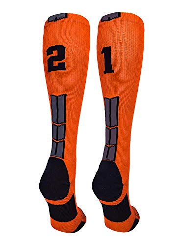 Algopix Similar Product 1 - MadSportsStuff OrangeBlack Player Id