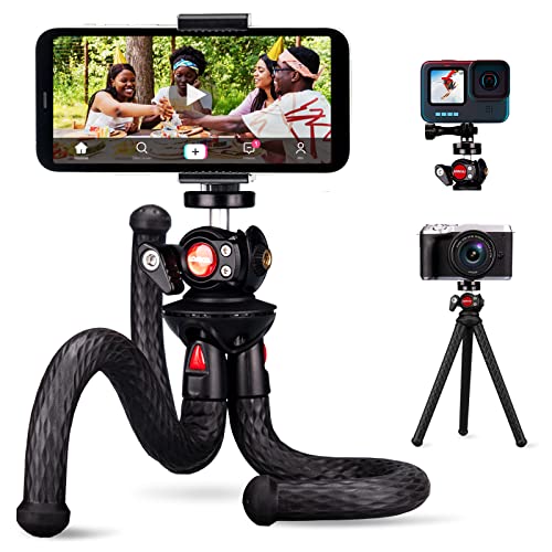 Algopix Similar Product 12 - Phone Tripod Lammcou 3 in 1 Flexible