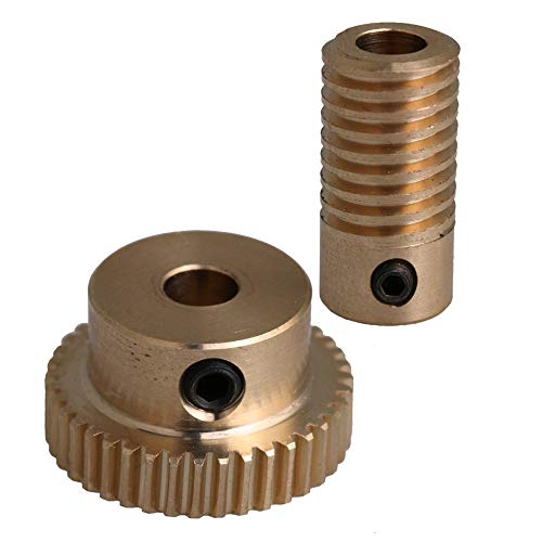 Algopix Similar Product 17 - CNBTR 40T Brass Gear Wheel  5mm Hole
