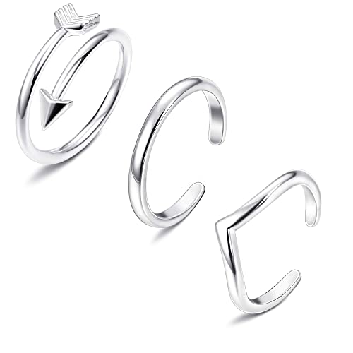 Algopix Similar Product 13 - FIBO STEEL 318 Pcs Open Toe Rings for