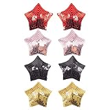 Algopix Similar Product 16 - Naimo 4 Pairs Womens Sexy Sequin Star